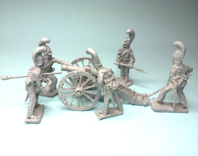 Russische reitende Garde-Artillerie
