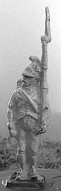 Österreichische Füsiliere mit Raupenhelm