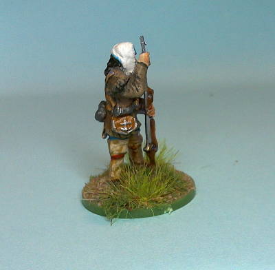 French Companie de la Marine - Soldat mit Tasche (1754 - 1763)