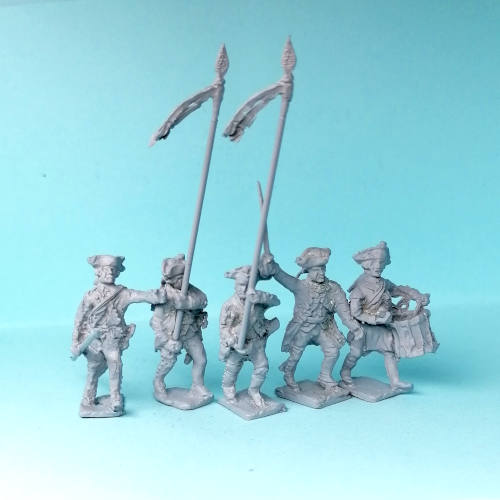 1740 - 1790: Musketiere der Preußischen Linieninfanterie