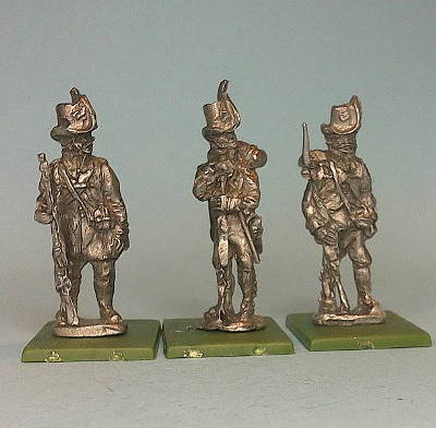 Österreichische Landwehr - im Mantel und in Felduniform (1809 - 1814)