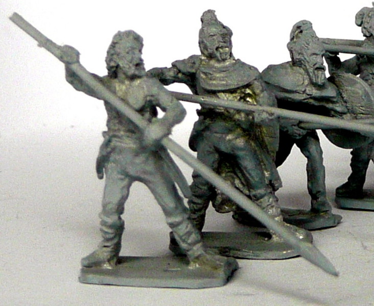 Germanische Stammeskrieger (abwehrend)