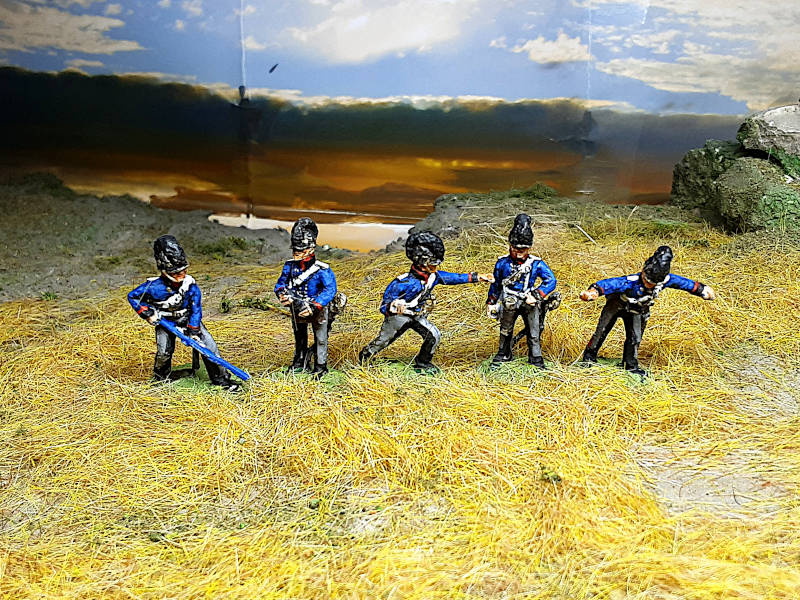 1813 - 1815: Preußische reitende Reservebatterie Nr. 18 - Mannschaft (1/72)