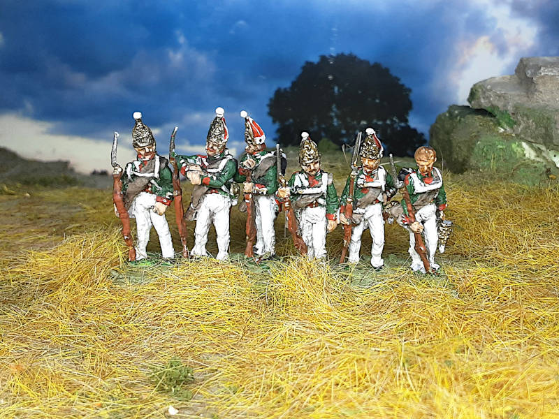 1810 - 1815: Russen -  Grenadier-Regiment Pawlowski - Grenadiere (1/72)