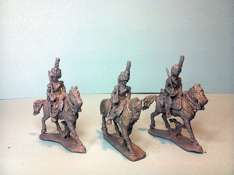 1807 - 1815: Französische Chasseure de la Compagnie d' Elite - Chasseur mit Kolpak