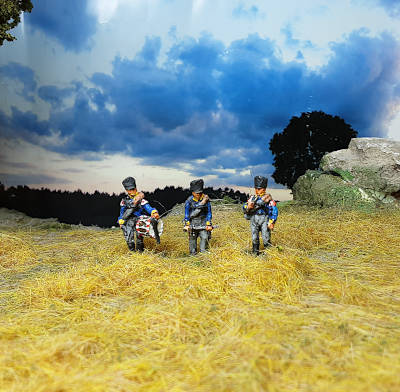 1813 - 1815: Preußische Füsiliere - Command Set - 1/72