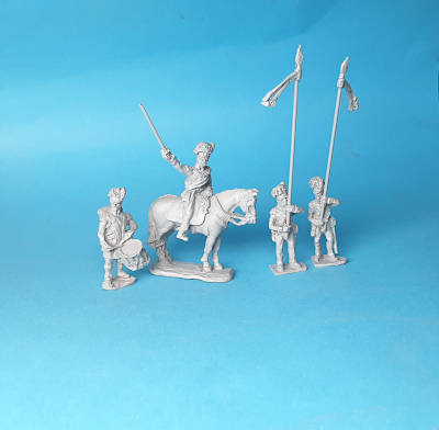 1809 - 1815: Schotten - Highlander - Command Set - 1/72