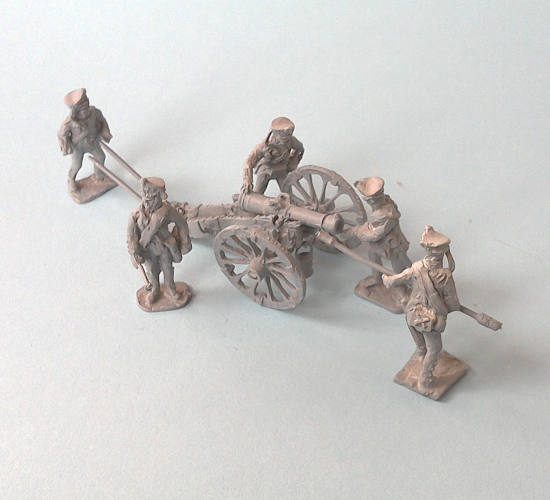 Russische Fußartillerie