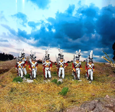 1810 - 1813: Königreich Sachsen - Leib-Grenadier-Garde