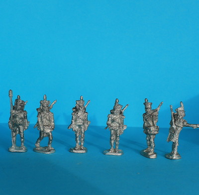 Französische Fußartillerie-Geschütz-Bedienung (1808 - 1814)