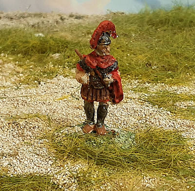 1 - 2 AD: Römischer Centurio (Rebstock in der Armbeuge) - 1/72