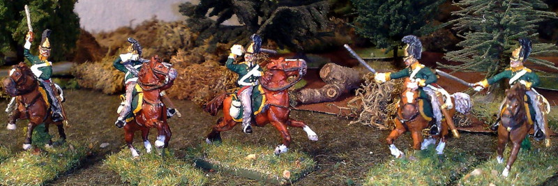 Russische Dragoner - Mannschaften (1813 - 1815)