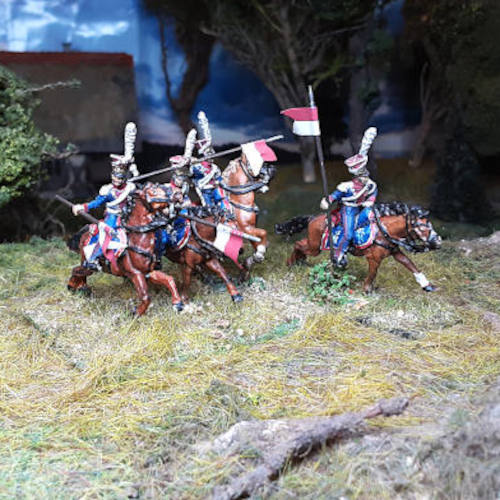 Französische Chevau-Legers Lanciers de la Garde - Ulanen