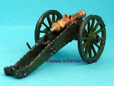 1805 - 1815: Russische 10-Pfund--Langrohr-Haubitze (1/72)