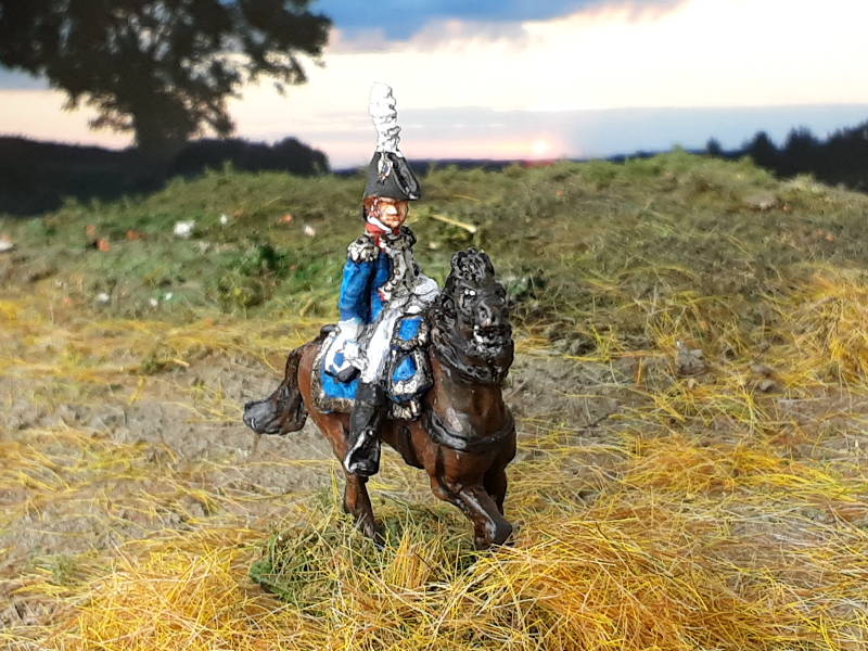 1800 - 1807: Französische Linieninfanterie - Offizier (zu Pferd)