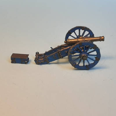 1768 - 1813: Preußische 6-Pfund-Kanone - Modellbau - 1/72