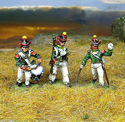 1813 - 1815: Französische Junge Garde - Command Set (1/72)