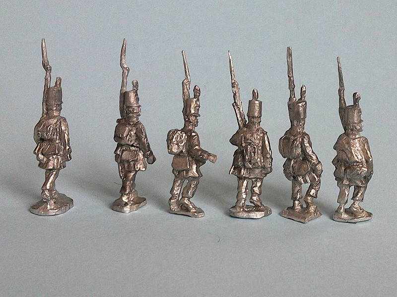 Preußische Landwehr - 2. Schlesisches Regiment (marschierend)