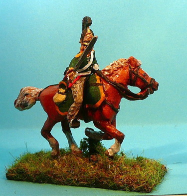Russischer Dragoner galoppierend (1813 - 1815)