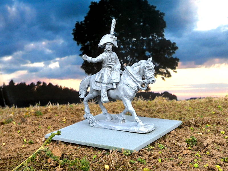 Preußischer Regimentskommandeur zu Pferd (Feldzüge 1805 - 1807)