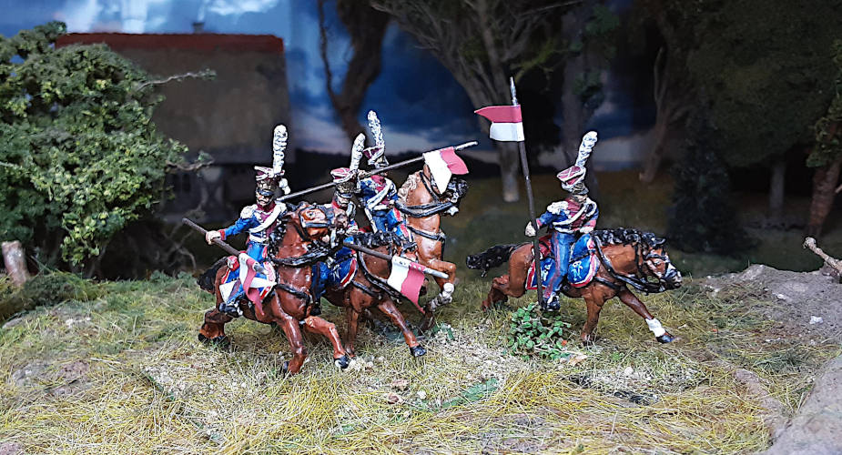 Französische Chevau-Legers Lanciers de la Garde - Ulanen