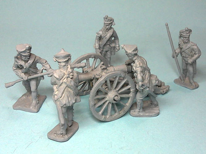 Russische Fußartillerie