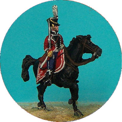 Dänische Linieninfanterie - Oberst zu Pferd (1812 - 1814)
