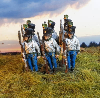 1806 - 1815: Österreichische-Ungarische Mannschaften - 1/72