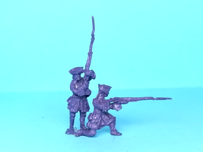 1688 - 1714: Musketiere in Bereitschaft