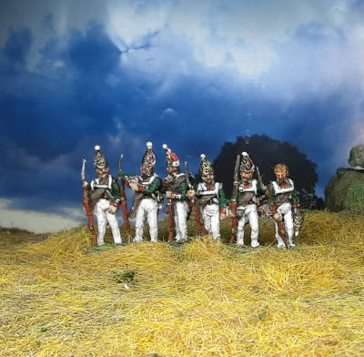 1810 - 1815: Russisches Grenadier-Regiment Pawlowski - Grenadiere (1/72)
