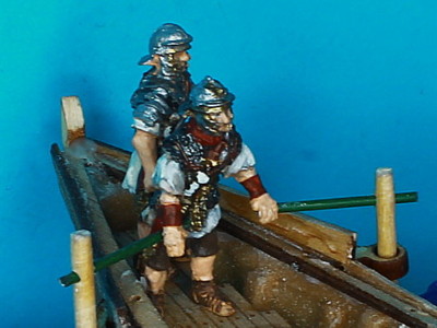Römische Bootsbesatzung