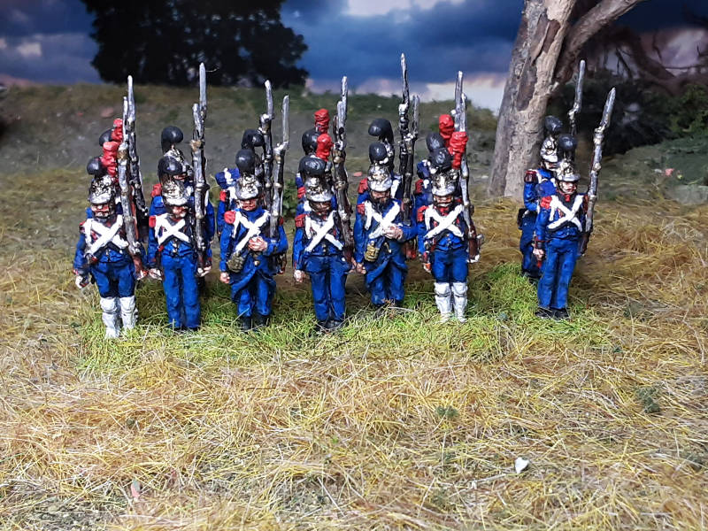 1811 - 1815: Französische Pioniere der Alten Garde (abwartend)