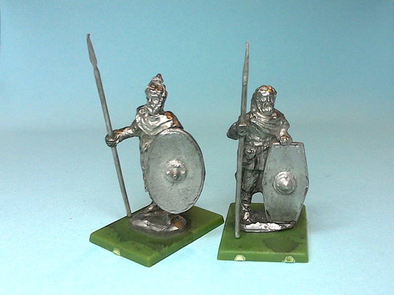 1 - 3 AD: Germanische Krieger (das Schild am langen Arm)