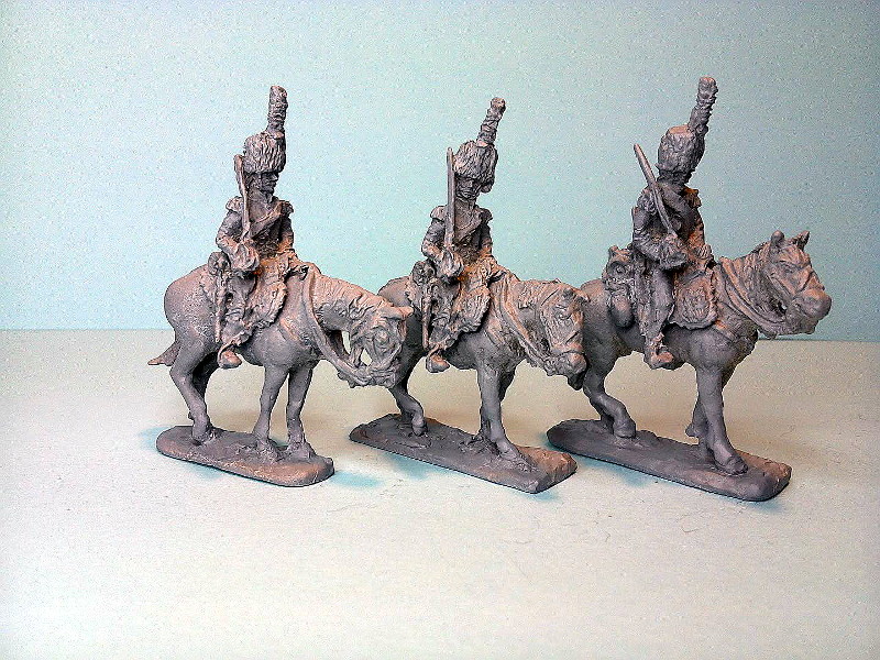 1807 - 1815: Französische Chasseurs à cheval (Jäger mit Kolpak)