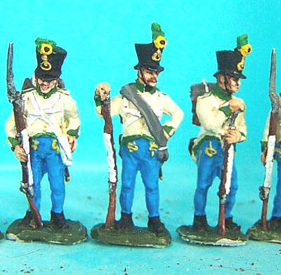 1805 - 1815: Österreichische-Ungarische Infanterie - Füsiliere (abwartend)