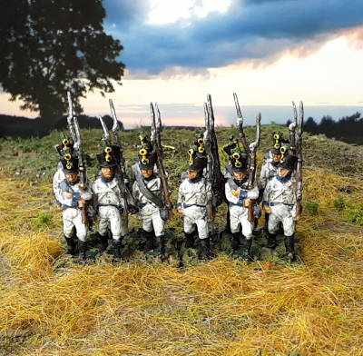 1813 - 1815: Deutsch-Österreichische Linieninfanterie - Füsiliere