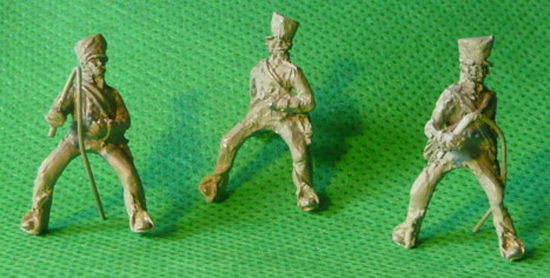 Preußische Train-Soldaten der Fußartillerie (1813 - 1815)