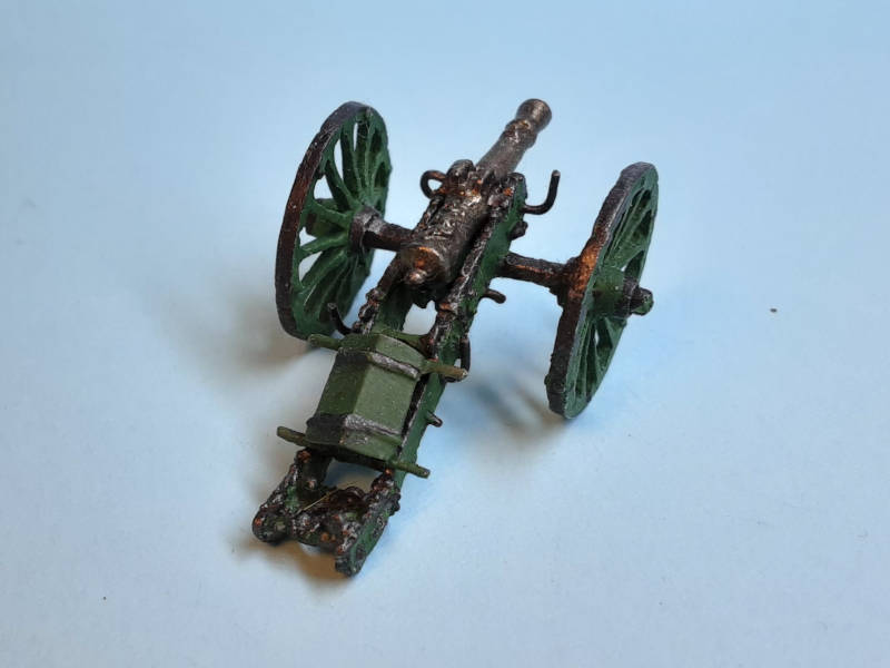 1780 - 1815: Französische 4-Pfund-Kanone (Gribeauval-System) -  Modellbau 1/72