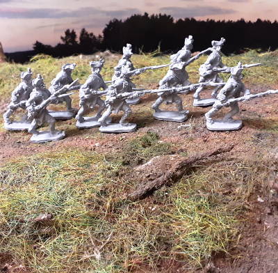 1770 - 1763: Österreich Deutsche Infanterie (1/72)