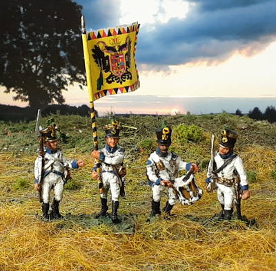 1813 - 1815: Deutsch-Österreichische Linieninfanterie - Command Set